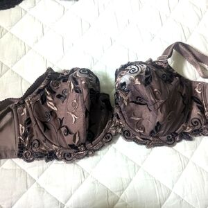 Soma Sensuous Lace lined Balconet Bra Black 36 DD